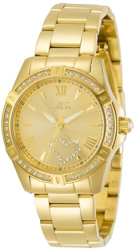 Invicta Angel  Oro Orologio Donna Quarzo 34mm