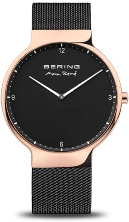 BERING Orologio da polso analogico al quarzo Max RenÃCollection, unisex, con cinturino in acciaio inox e vetro zaffiro