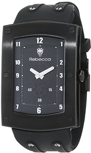 Rebecca Orologio Analogico Classico Quarzo Uomo con Cinturino in Gomma