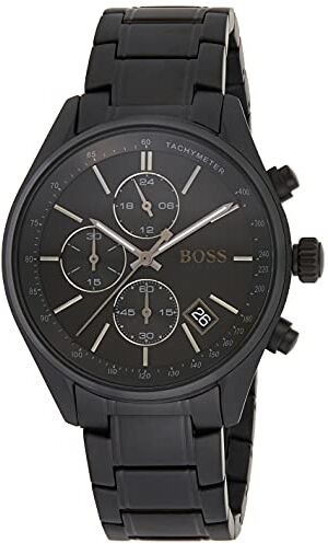 Hugo Boss BOSS Orologio Cronografo Quarzo Uomo con Cinturino in Acciaio Inox,