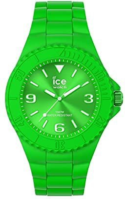 ICE generation Flashy green Orologio verde Unisex con Cinturino in silicone  (Medium)