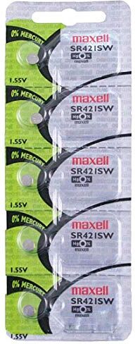 Maxell SR421SW 348 Batteria per Orologio