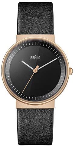 Braun Orologio Analogico Quarzo Donna con Cinturino in Pelle