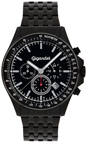 Gigandet Volante Orologio Uomo Cronografo Analogico Quartz Nero