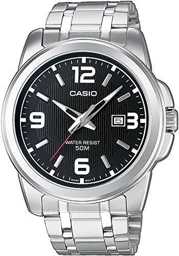 Casio Orologio Analogico al Quarzo Uomo con Cinturino in Acciaio Inossidabile