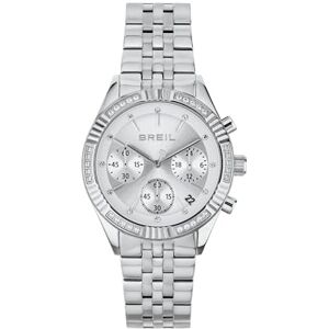 Breil Orologio DONNA STAND OUT quadrante BI-COLORE ARGENTO movimento CRONOGRAFO QUARZO e BRACCIALE ACCIAIO ARGENTO Breil Orologio DONNA STAND OUT quadrante BI-COLORE ARGENTO movimento CRONOGRAFO QUARZO e BRACCIALE ACCIAIO ARGENTO