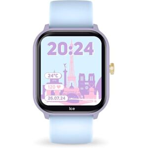 ICE smart junior 2.0 Purple Soft blue Orologio connesso da bambino viola con cinturino in silicone blu 022801 (1,75 inch) ICE smart junior 2.0 Purple Soft blue Orologio connesso da bambino viola con cinturino in silicone blu 022801 (1,75 inch)