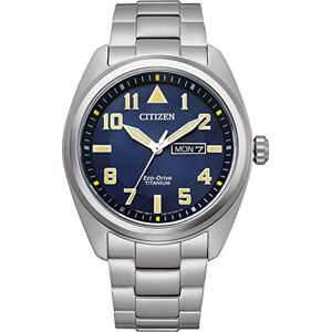 Citizen Orologio Analogico al Quarzo Uomo con Cinturino in Titanio Citizen Orologio Analogico al Quarzo Uomo con Cinturino in Titanio