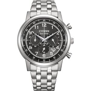 Citizen CA4630 Eco-Drive Solar Chrono Orologio da uomo con diametro di 42 mm in diverse varianti, argento, Moderno Citizen CA4630 Eco-Drive Solar Chrono Orologio da uomo con diametro di 42 mm in diverse varianti, argento, Moderno