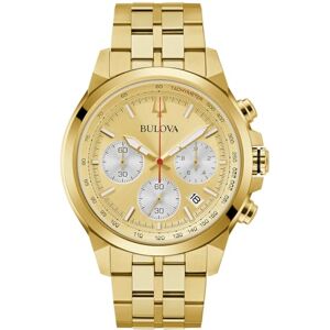 Bulova Orologio Cronógrafo al Quarzo da Uomo con Cinturino in Acciaio Inossidabile Bulova Orologio Cronógrafo al Quarzo da Uomo con Cinturino in Acciaio Inossidabile