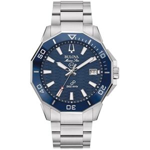 Bulova Orologio analogico al quarzo da uomo con cinturino in acciaio inox , Argento Bulova Orologio analogico al quarzo da uomo con cinturino in acciaio inox , Argento