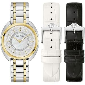 Bulova Orologio Analogico al Quarzo Donna con Cinturino in Acciaio Inossidabile Bulova Orologio Analogico al Quarzo Donna con Cinturino in Acciaio Inossidabile
