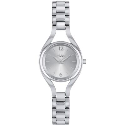 Breil , Collezione Elettra, Orologio Donna in Acciaio, Movimento al Quarzo Solo Tempo, con Quadrante Monocolore, Chiusura Déployante con Pulsanti, Cassa 30 mm Breil , Collezione Elettra, Orologio Donna in Acciaio, Movimento al Quarzo Solo Tempo, con Quadrante Monocolore, Chiusura Déployante con Pulsanti, Cassa 30 mm