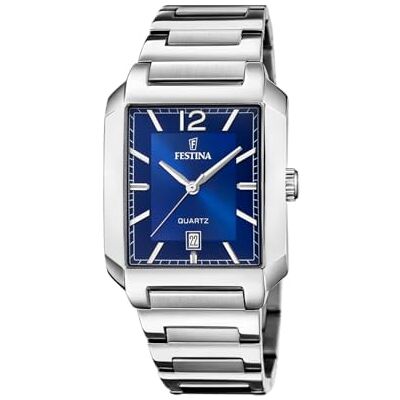 Festina Orologio Uomo Analogico in Acciaio Inossidabile 316l Argentato Festina Orologio Uomo Analogico in Acciaio Inossidabile 316l Argentato