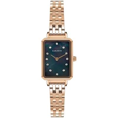 Carlheim Orologio Analogico al Quarzo Giapponese Donna con Cinturino in Acciaio Inossidabile Carlheim Orologio Analogico al Quarzo Giapponese Donna con Cinturino in Acciaio Inossidabile