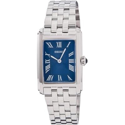 Seiko Orologio Analogico al Quarzo Donna con Cinturino in Acciaio Inossidabile Seiko Orologio Analogico al Quarzo Donna con Cinturino in Acciaio Inossidabile