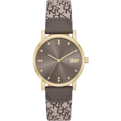 DKNY Orologio Analogico al Quarzo Donna con Cinturino in Nylon DKNY Orologio Analogico al Quarzo Donna con Cinturino in Nylon