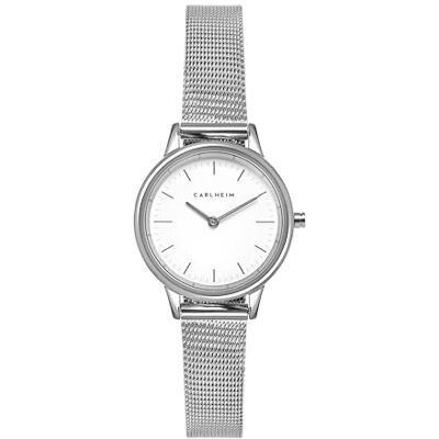 Carlheim Orologio Analogico al Quarzo Giapponese Donna con Cinturino in Acciaio Inossidabile Carlheim Orologio Analogico al Quarzo Giapponese Donna con Cinturino in Acciaio Inossidabile