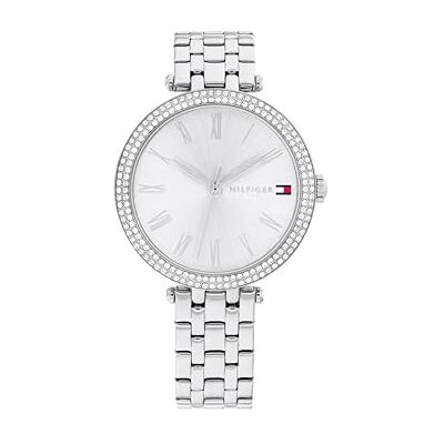 Tommy Hilfiger Orologio con Movimento al Quarzo a Tre Lancette da Donna con Cinturino in Acciaio Inossidabile – Disponibile in Oro Rosa, Argento, Oro o Bicolore Tommy Hilfiger Orologio con Movimento al Quarzo a Tre Lancette da Donna con Cinturino in Acciaio Inossidabile – Disponibile in Oro Rosa, Argento, Oro o Bicolore
