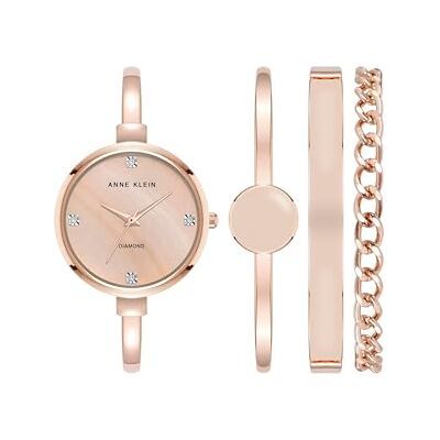 Anne Klein Orologio Elegante 086702745555 Anne Klein Orologio Elegante 086702745555