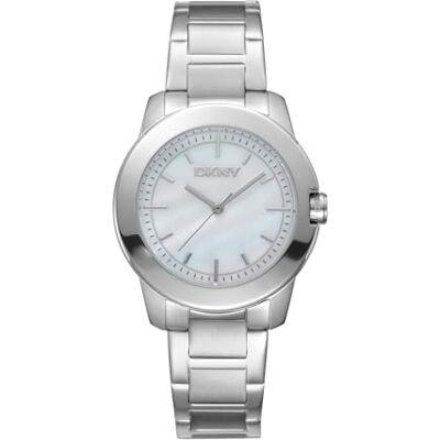 DKNY Orologio al quarzo Park Ave Midi al quarzo 5 ATM, argento, misura unica, Moderno DKNY Orologio al quarzo Park Ave Midi al quarzo 5 ATM, argento, misura unica, Moderno
