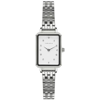 Carlheim Orologio Analogico al Quarzo Giapponese Donna con Cinturino in Acciaio Inossidabile Carlheim Orologio Analogico al Quarzo Giapponese Donna con Cinturino in Acciaio Inossidabile