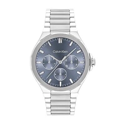 Calvin Klein Orologio Analogico Multifunzione al Quarzo da Donna Collezione VIBRANCY Disponibile con Cinturino in Acciaio Inossidabile o in Silicone Calvin Klein Orologio Analogico Multifunzione al Quarzo da Donna Collezione VIBRANCY Disponibile con Cinturino in Acciaio Inossidabile o in Silicone