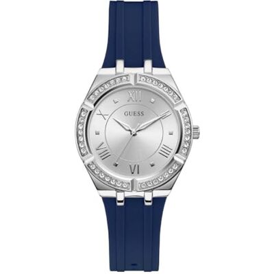 Guess Orologio da donna sportivo con cinturino in silicone blu Guess Orologio da donna sportivo con cinturino in silicone blu