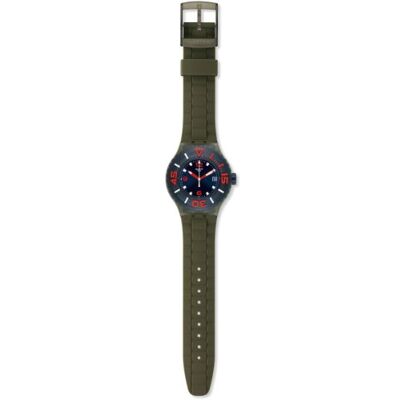 Swatch Orologio da Uomo Analogico al Quarzo con Cinturino in Silicone – Swatch Orologio da Uomo Analogico al Quarzo con Cinturino in Silicone –
