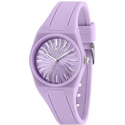 Morellato Orologio Donna, Solo tempo, Analogico, 34 mm, Collezione VIVACE, Silicone, Motivo a Onde Morellato Orologio Donna, Solo tempo, Analogico, 34 mm, Collezione VIVACE, Silicone, Motivo a Onde
