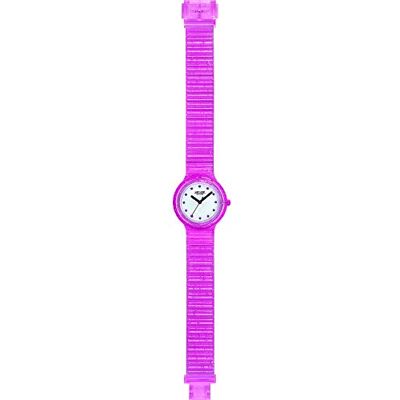 Hip Hop Orologio Solo Tempo Bubble per Bambina con Cinturino in Silicone Fucsia con Bolle Resistente all'Acqua Hip Hop Orologio Solo Tempo Bubble per Bambina con Cinturino in Silicone Fucsia con Bolle Resistente all'Acqua
