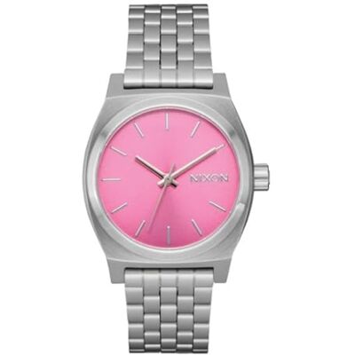 NIXON Orologio analogico da donna con cinturino in acciaio inox , argento NIXON Orologio analogico da donna con cinturino in acciaio inox , argento