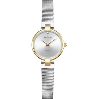 BERING Women's Quartz Watch 24mm Case Wristwatch with Stainless Steel Case Classic Collection 17724 BERING Women's Quartz Watch 24mm Case Wristwatch with Stainless Steel Case Classic Collection 17724