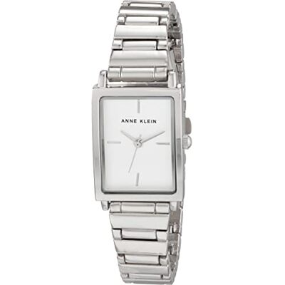 Anne Klein Orologio da polso da donna, con cinturino a bracciale, Argento Anne Klein Orologio da polso da donna, con cinturino a bracciale, Argento