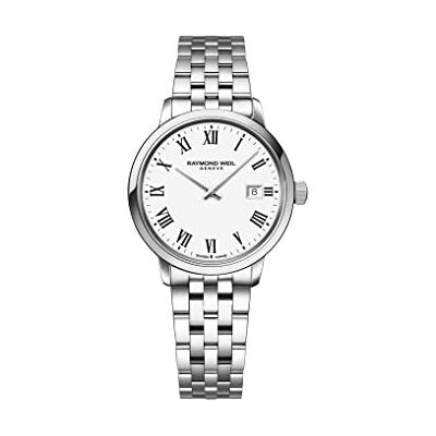 Raymond Weil Orologio da donna Toccata 5985 -ST -00300 rotondo quarzo bianco Diametro 29 mm Raymond Weil Orologio da donna Toccata 5985 -ST -00300 rotondo quarzo bianco Diametro 29 mm