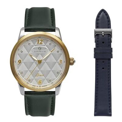 Zeppelin Grace 73471_nSet Orologio da polso donna Con cinturino di riserva Zeppelin Grace 73471_nSet Orologio da polso donna Con cinturino di riserva