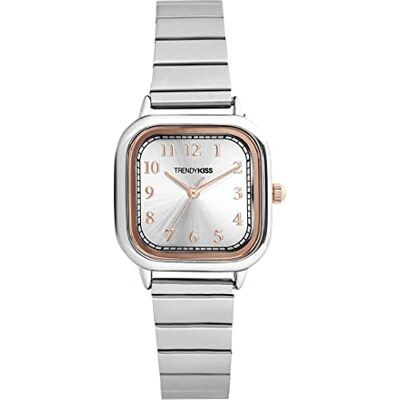Kiss Orologio Analogico Quarzo Donna con Cinturino in Metallo Kiss Orologio Analogico Quarzo Donna con Cinturino in Metallo