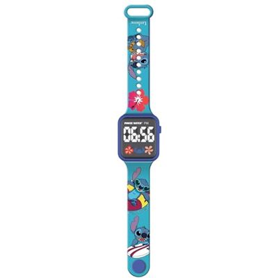 Lexibook , Disney Stitch, Orologio digitale, display 12 ore o 24 ore, blu, Lexibook , Disney Stitch, Orologio digitale, display 12 ore o 24 ore, blu,