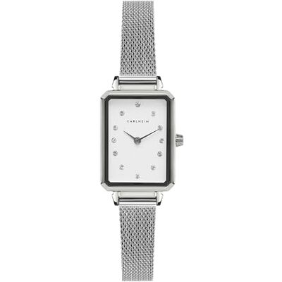 Carlheim Orologio Analogico al Quarzo Giapponese Donna con Cinturino in Acciaio Inossidabile Carlheim Orologio Analogico al Quarzo Giapponese Donna con Cinturino in Acciaio Inossidabile