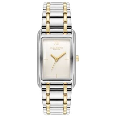 Burton Orologio Analogico al Quarzo da Donna Collezione GROVE con Cinturino in Acciaio Inossidabile, Gold Burton Orologio Analogico al Quarzo da Donna Collezione GROVE con Cinturino in Acciaio Inossidabile, Gold