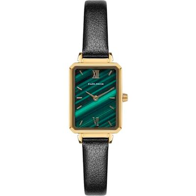 Carlheim Orologio Analogico al Quarzo Giapponese Donna con Cinturino in Pelle Carlheim Orologio Analogico al Quarzo Giapponese Donna con Cinturino in Pelle