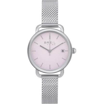 Breil Orologio DONNA ELIZA quadrante MONO-COLORE ROSA movimento SOLO TEMPO 3 LANCETTE QUARZO e MESH ACCIAIO ARGENTO Breil Orologio DONNA ELIZA quadrante MONO-COLORE ROSA movimento SOLO TEMPO 3 LANCETTE QUARZO e MESH ACCIAIO ARGENTO