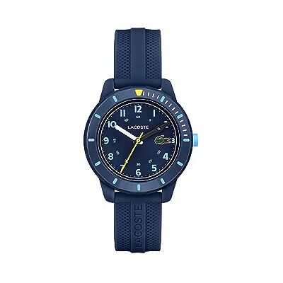 Lacoste Orologio Analogico al Quarzo da Bambini Collezione MINI TENNIS con Cinturino in Silicone Blu Navy Lacoste Orologio Analogico al Quarzo da Bambini Collezione MINI TENNIS con Cinturino in Silicone Blu Navy