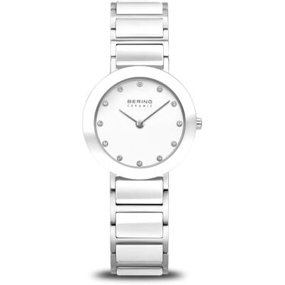 BERING Donna Analogico Quarzo Ceramic Orologio con Cinturino in Acciaio inossidabile/Ceramica Cinturino e Vetro zaffiro BERING Donna Analogico Quarzo Ceramic Orologio con Cinturino in Acciaio inossidabile/Ceramica Cinturino e Vetro zaffiro