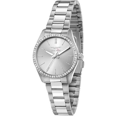 Sector Orologio da donna, Collezione 270, in Acciaio, Cristalli R3253578505 Sector Orologio da donna, Collezione 270, in Acciaio, Cristalli R3253578505