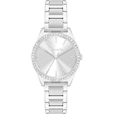 Tamaris orologio da donna Piccola, Sportiva-Elegante orologio da polso 30mm, Band in acciaio inossidabile, Zirkoniasteine 3 ATM Wasserdicht Tamaris orologio da donna Piccola, Sportiva-Elegante orologio da polso 30mm, Band in acciaio inossidabile, Zirkoniasteine 3 ATM Wasserdicht