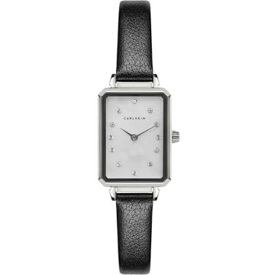 Carlheim Orologio Analogico al Quarzo Giapponese Donna con Cinturino in Pelle Carlheim Orologio Analogico al Quarzo Giapponese Donna con Cinturino in Pelle