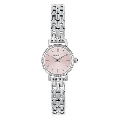 Breil , Collezione Darling, Orologio Donna in Acciaio, Bracciale Sottile e Flessuoso in Maglia Milanese, Lunetta Decorata, Chiusura a Scorrimento, Cassa 18mm, Lunghezza Regolabile 13.5-19 cm, Silver Breil , Collezione Darling, Orologio Donna in Acciaio, Bracciale Sottile e Flessuoso in Maglia Milanese, Lunetta Decorata, Chiusura a Scorrimento, Cassa 18mm, Lunghezza Regolabile 13.5-19 cm, Silver