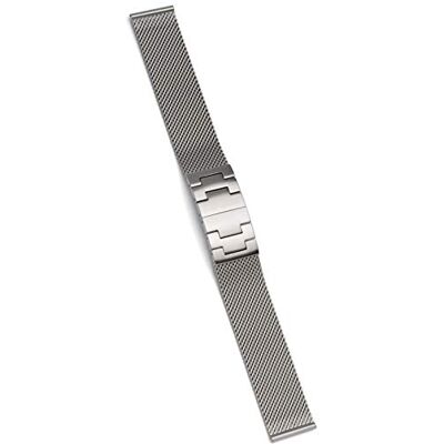 Camel Active Cinturino per orologio in acciaio inox, larghezza attacco: 17 mm, , argento, 17 mm, Bracciale Camel Active Cinturino per orologio in acciaio inox, larghezza attacco: 17 mm, , argento, 17 mm, Bracciale