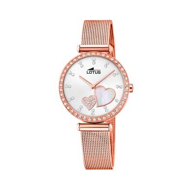 Lotus Orologio Donna Analogico Acciaio Inossidabile 316L Oro Movimento al Quarzo Orologi Donna Vetro Minerale Alta Resistenza Impermeabile 5 ATM Lotus Orologio Donna Analogico Acciaio Inossidabile 316L Oro Movimento al Quarzo Orologi Donna Vetro Minerale Alta Resistenza Impermeabile 5 ATM